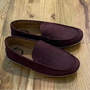 Kids Maroon Loafers